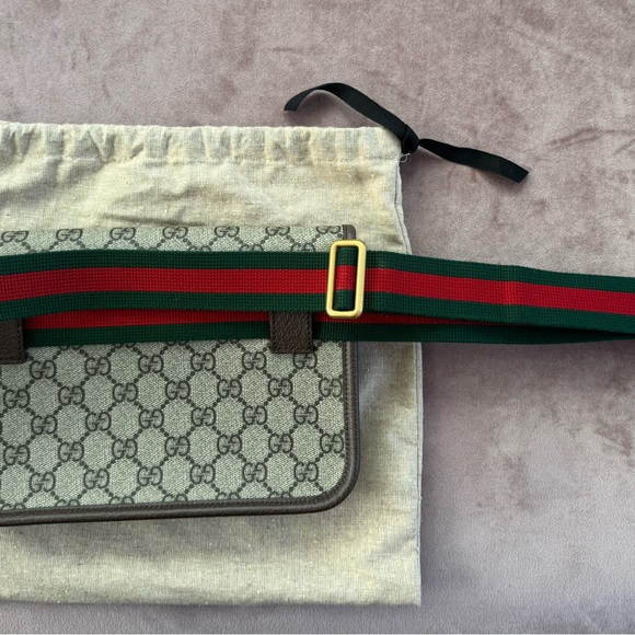 Gucci Brown GG Supreme Canvas Neo Vintage Belt Bag - Picture 6 of 6
